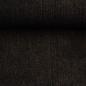 Preview: French Terry Denim Jeansoptik Schwarzbraun von Swafing